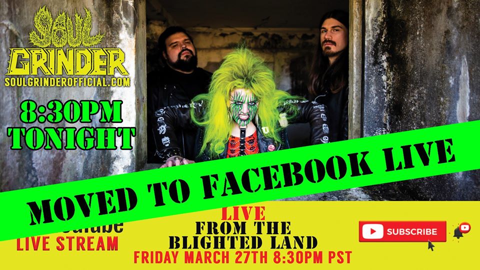 SOUL GRINDER LIVE IN THE BLIGHTED LAND