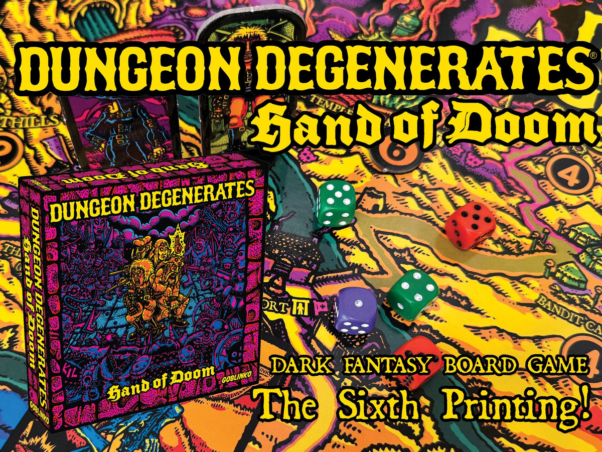 DUNGEON DEGENERATES - HAND OF DOOM SIXTH PRINTING - ONE WEEK LEFT!
