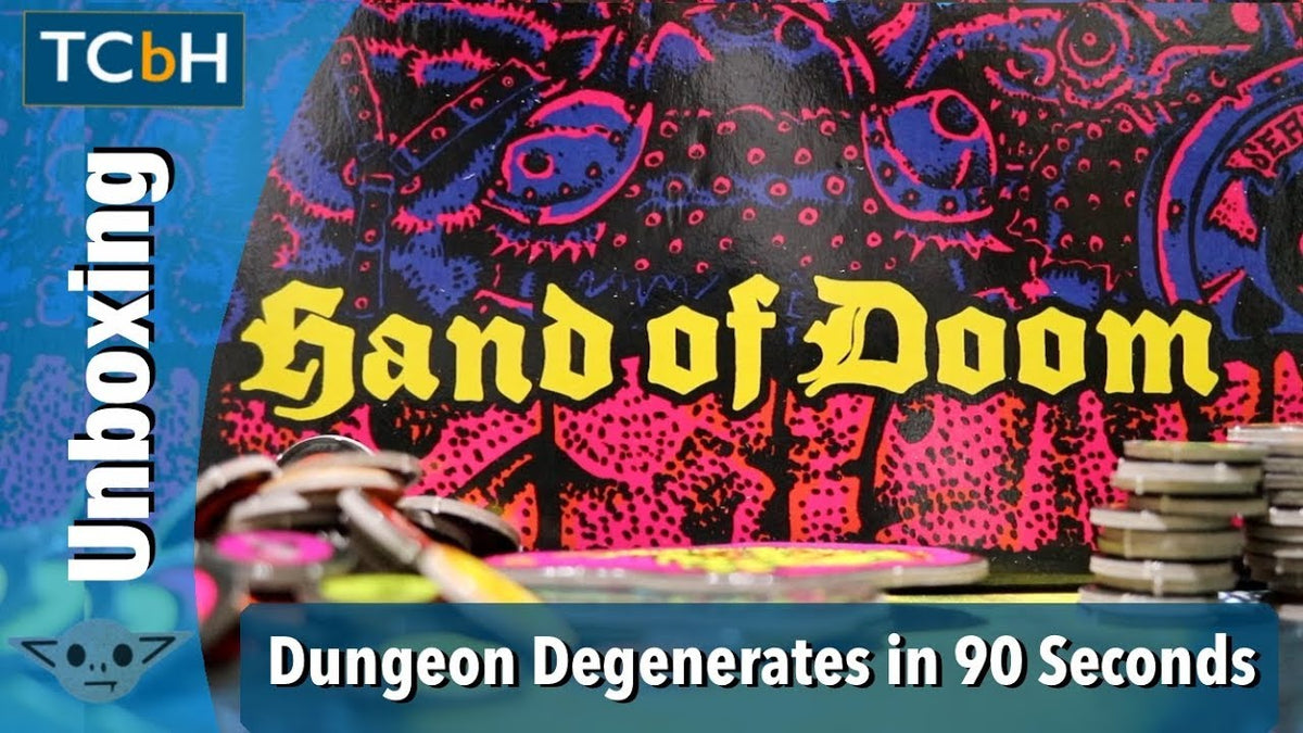 Dungeon Degenerates - Hand of Doom unboxing