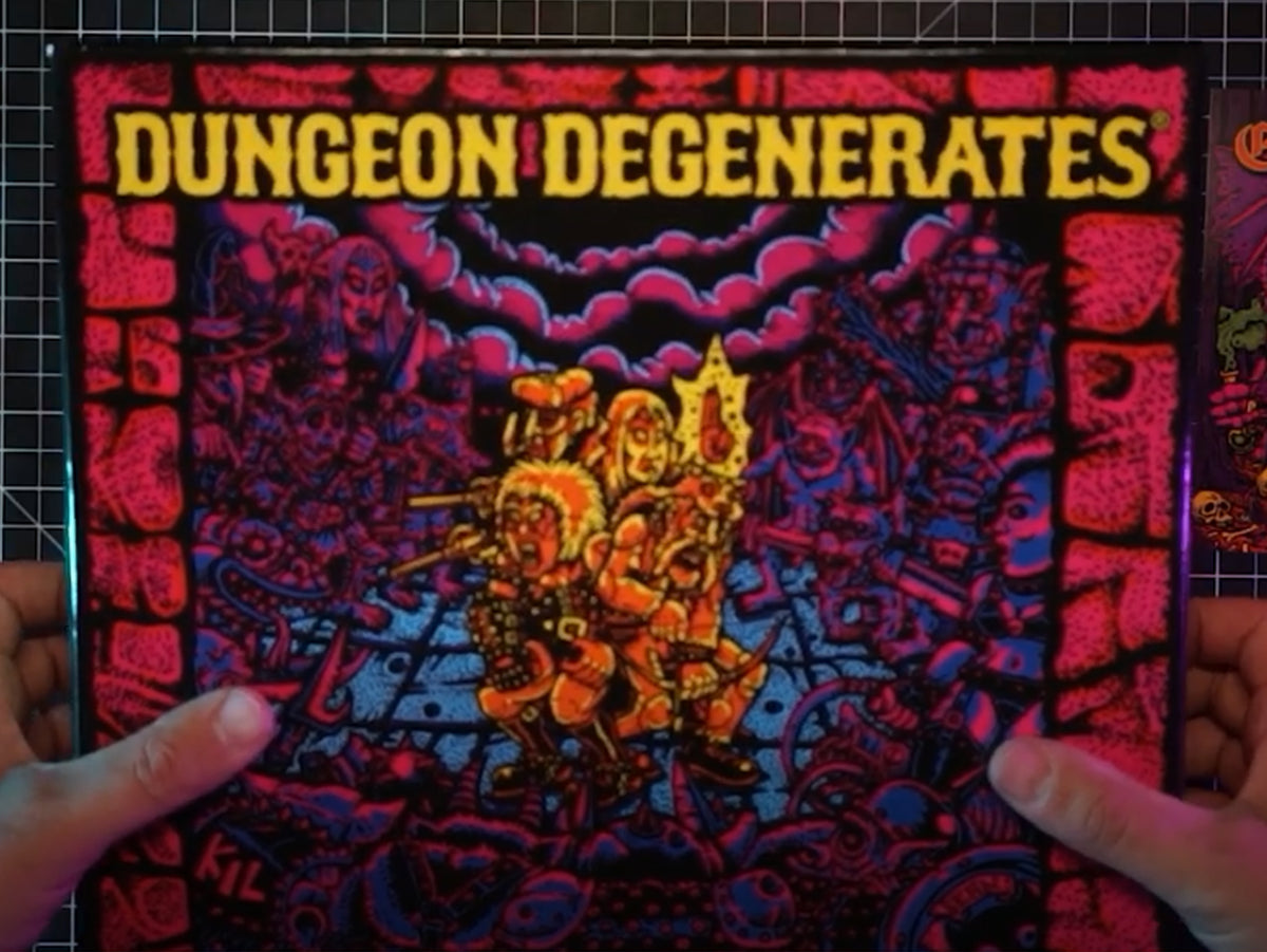 DUNGEON DEGENERATES UNBOXING