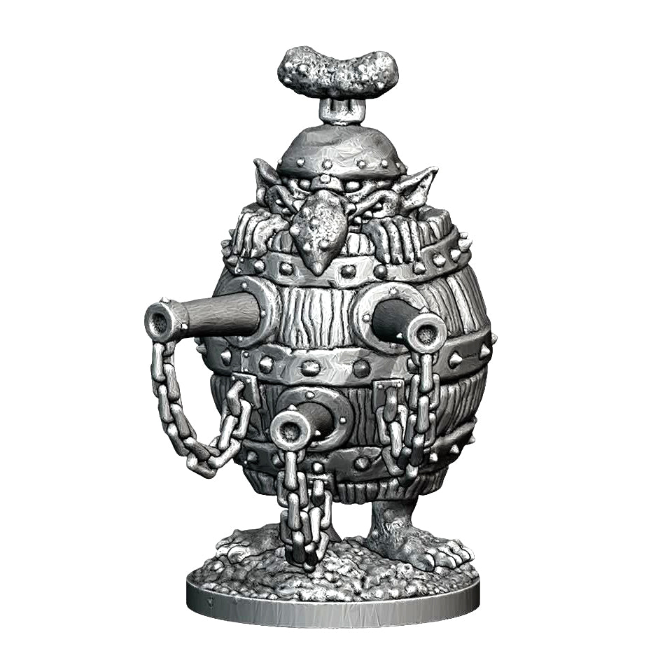 DUNGEON DEGENERATES MINIATURE STL FILE -PICKLE BLASTER