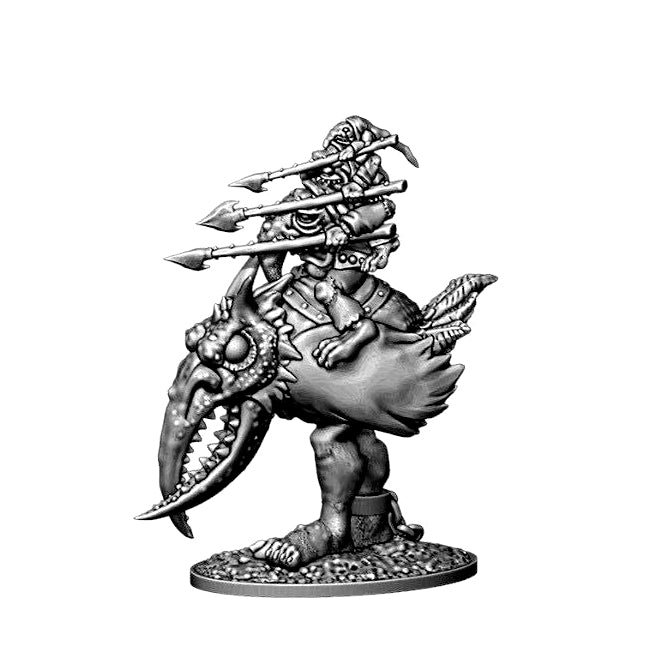 DUNGEON DEGENERATES MINIATURE STL FILE -BIRD RIDERS