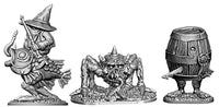 DUNGEON DEGENERATES: Lowly Worms Miniatures  STL files digital download