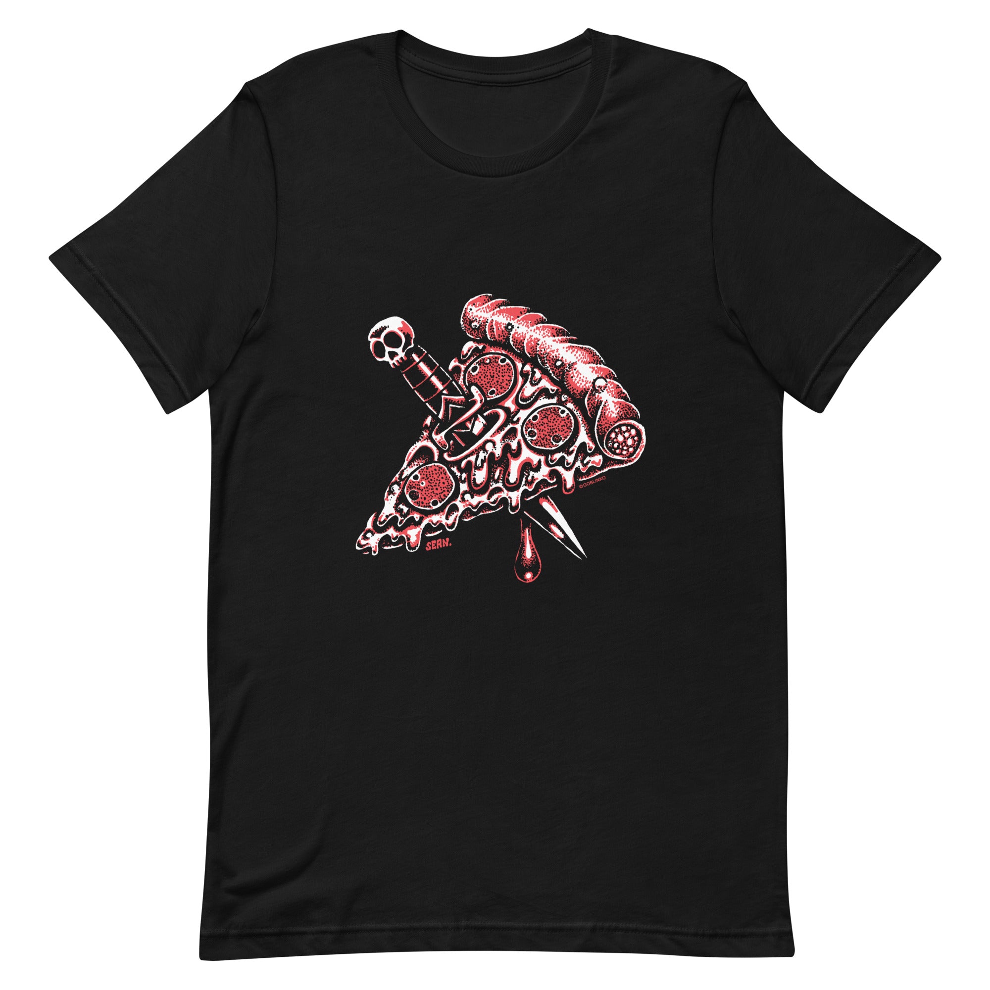 Pizza Knife Unisex t-shirt