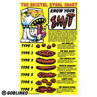Bristol Stool Chart Poster