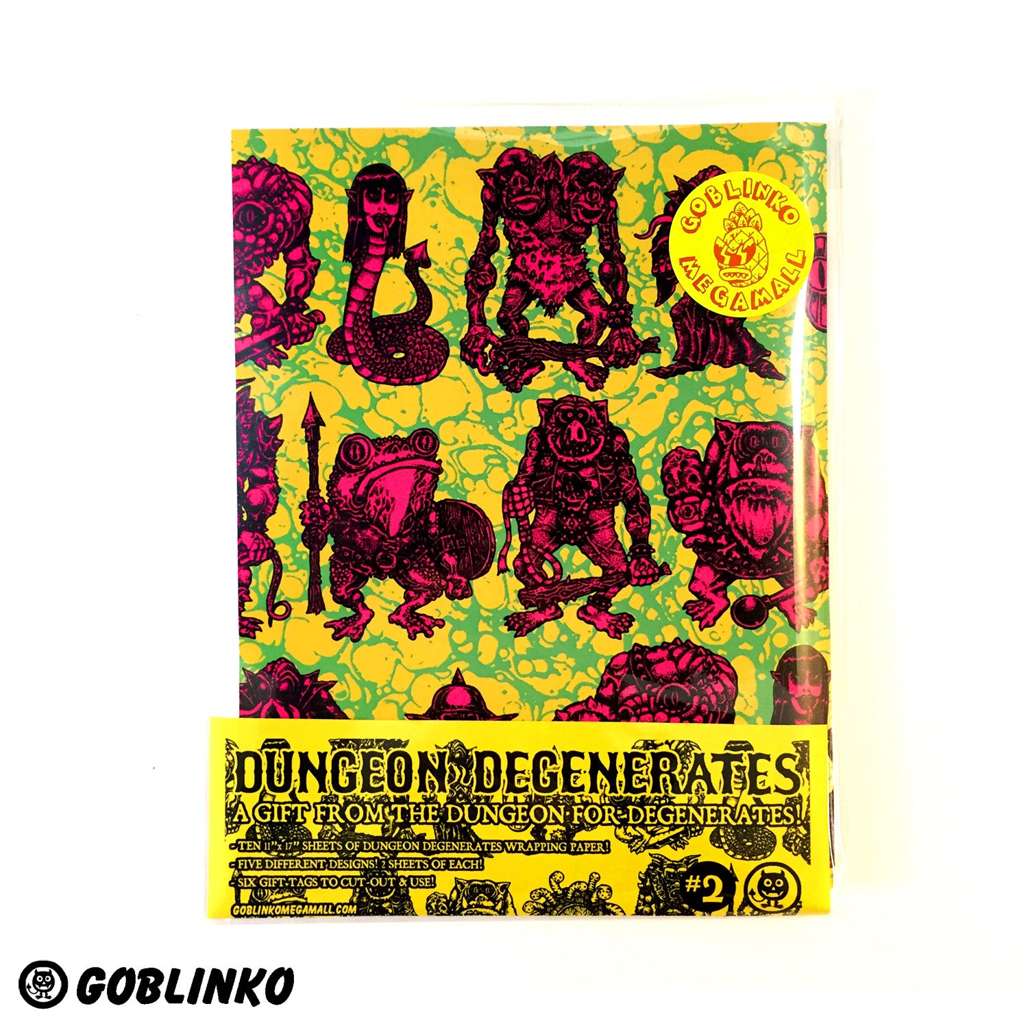 Dungeon Degenerates Wrapping Paper #2