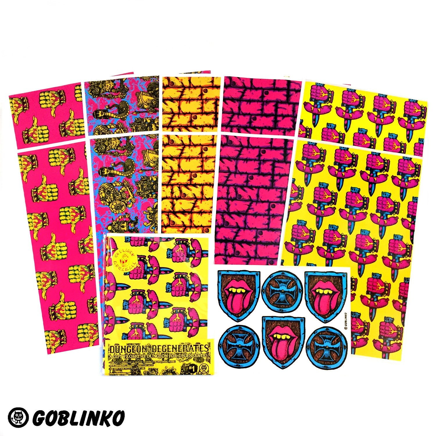 Dungeon Degenerates Wrapping Paper #1
