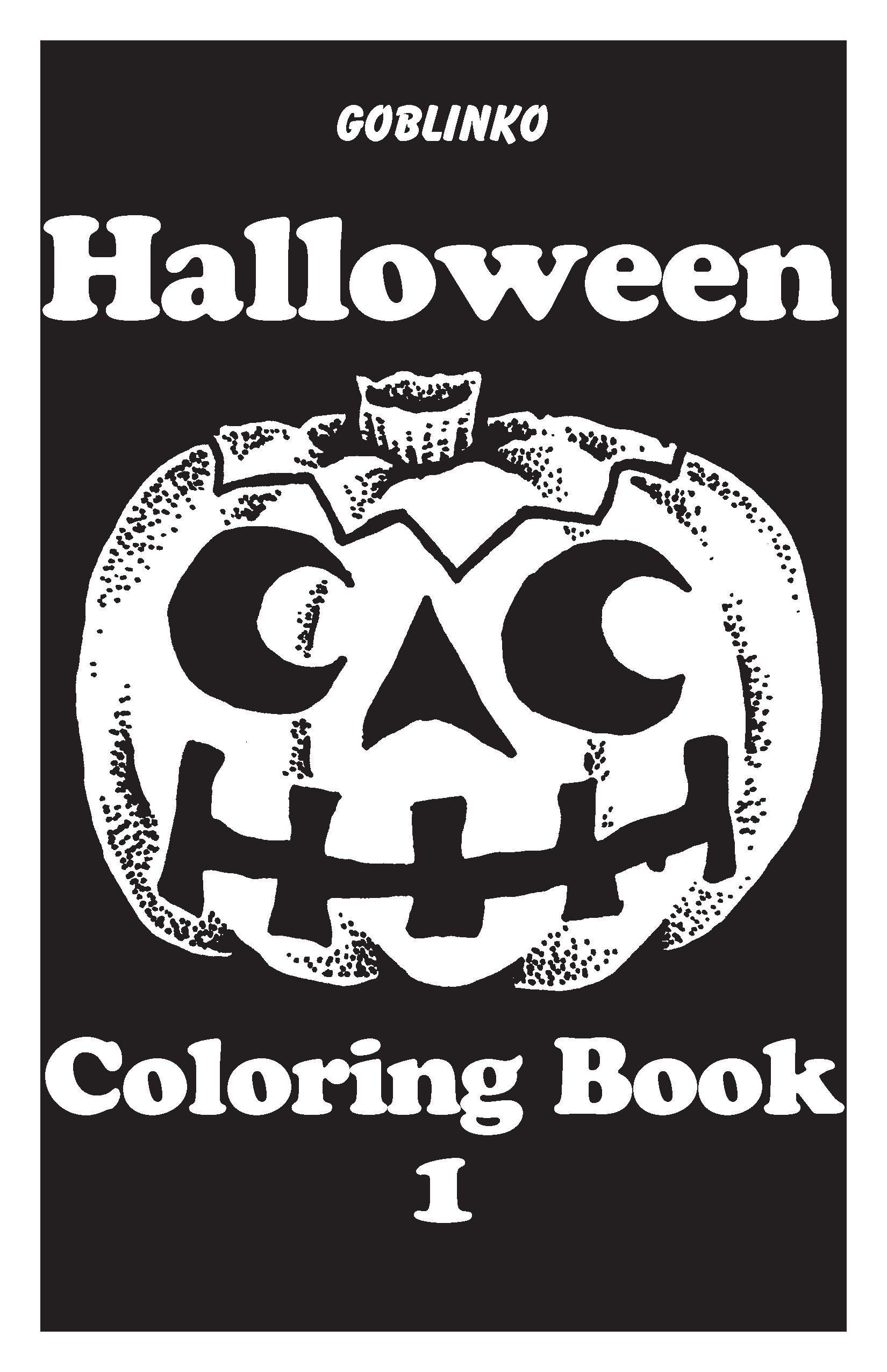 Halloween Coloring Book 1
