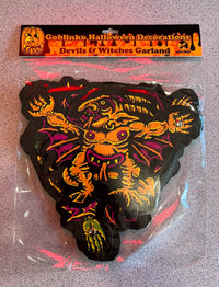 Halloween Decorations: Devils & Witches Garland