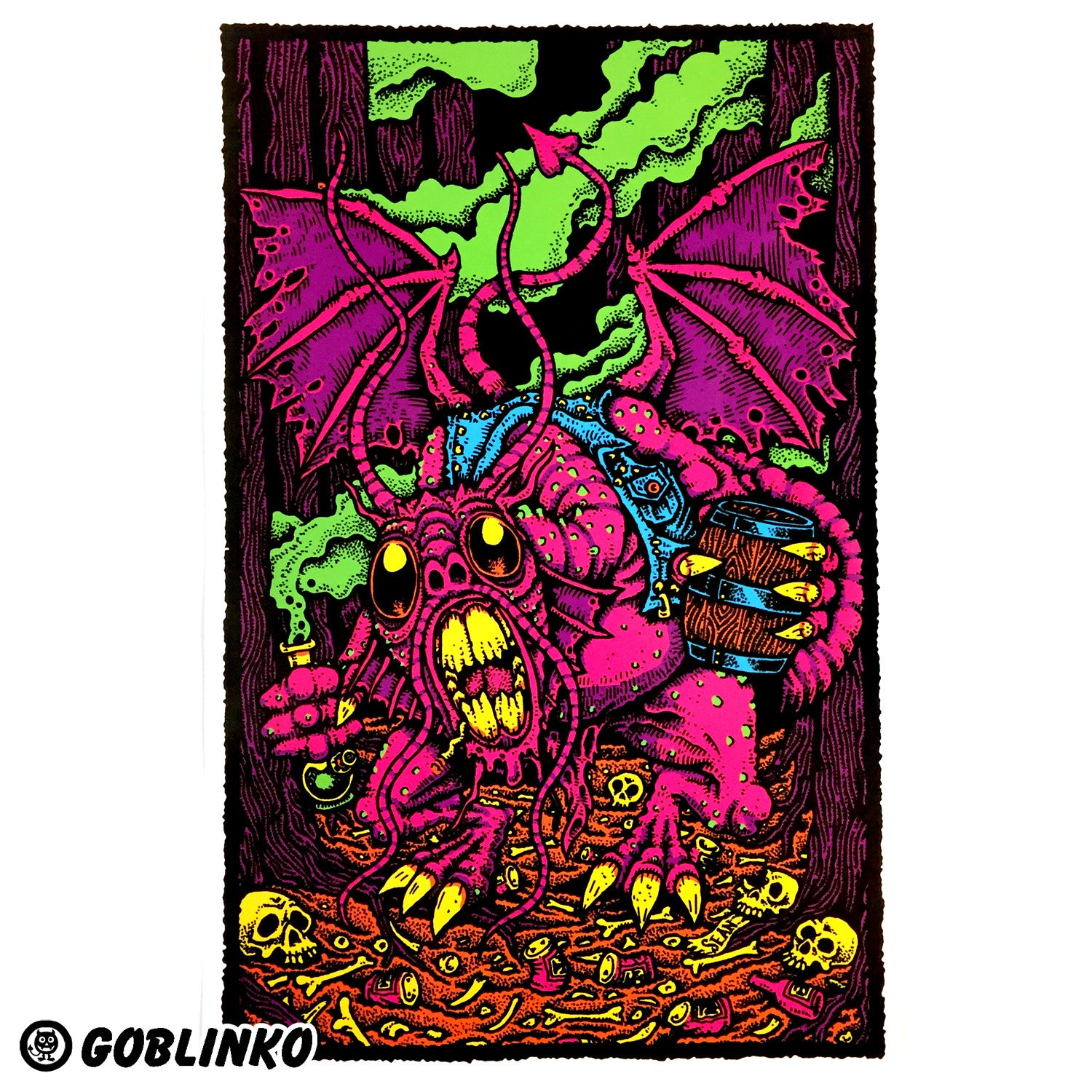 Jabberwocky Poster by Sean Äaberg