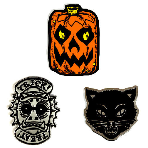 Halloween Enamel Pin Set