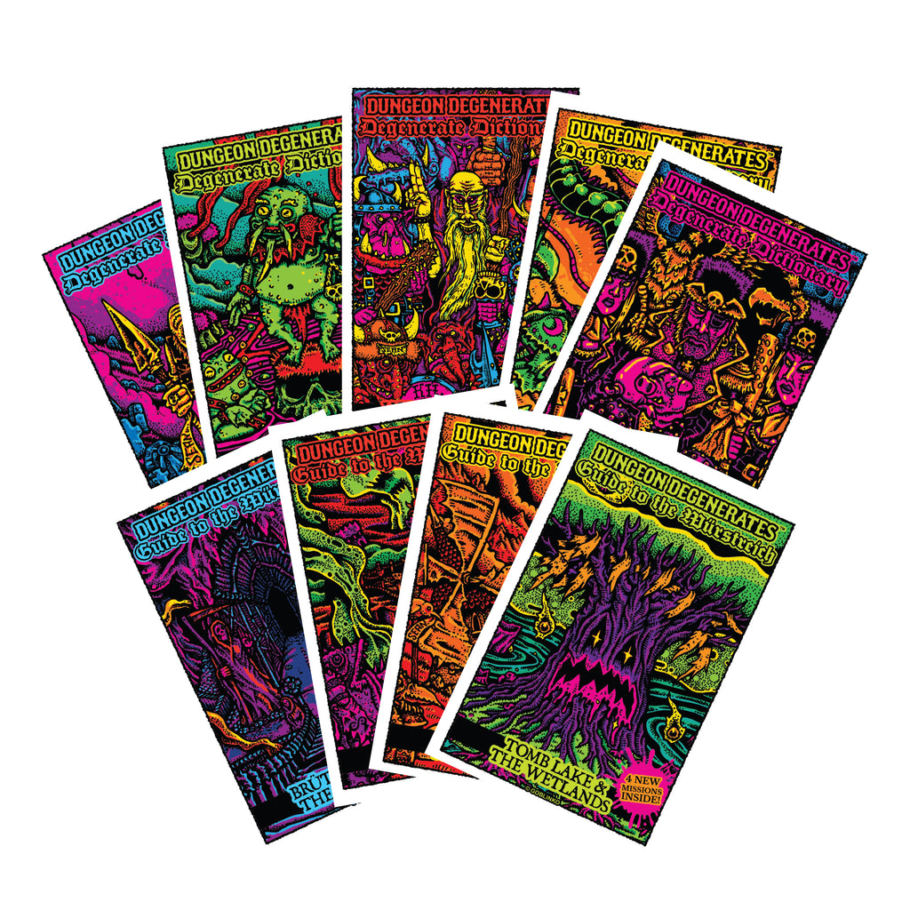 DUNGEON DEGENERATES LORE BOOK BUNDLE
