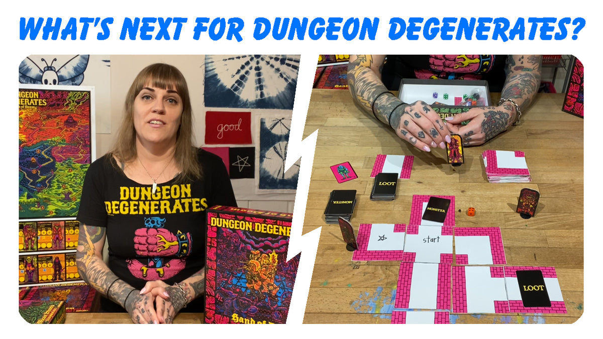 WHAT'S NEXT FOR DUNGEON DEGENERATES?