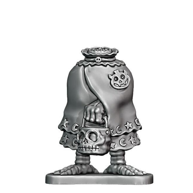 MINIATURE STL FILE - HALLOWEENER - HEADLESS TRICK OR TREATER