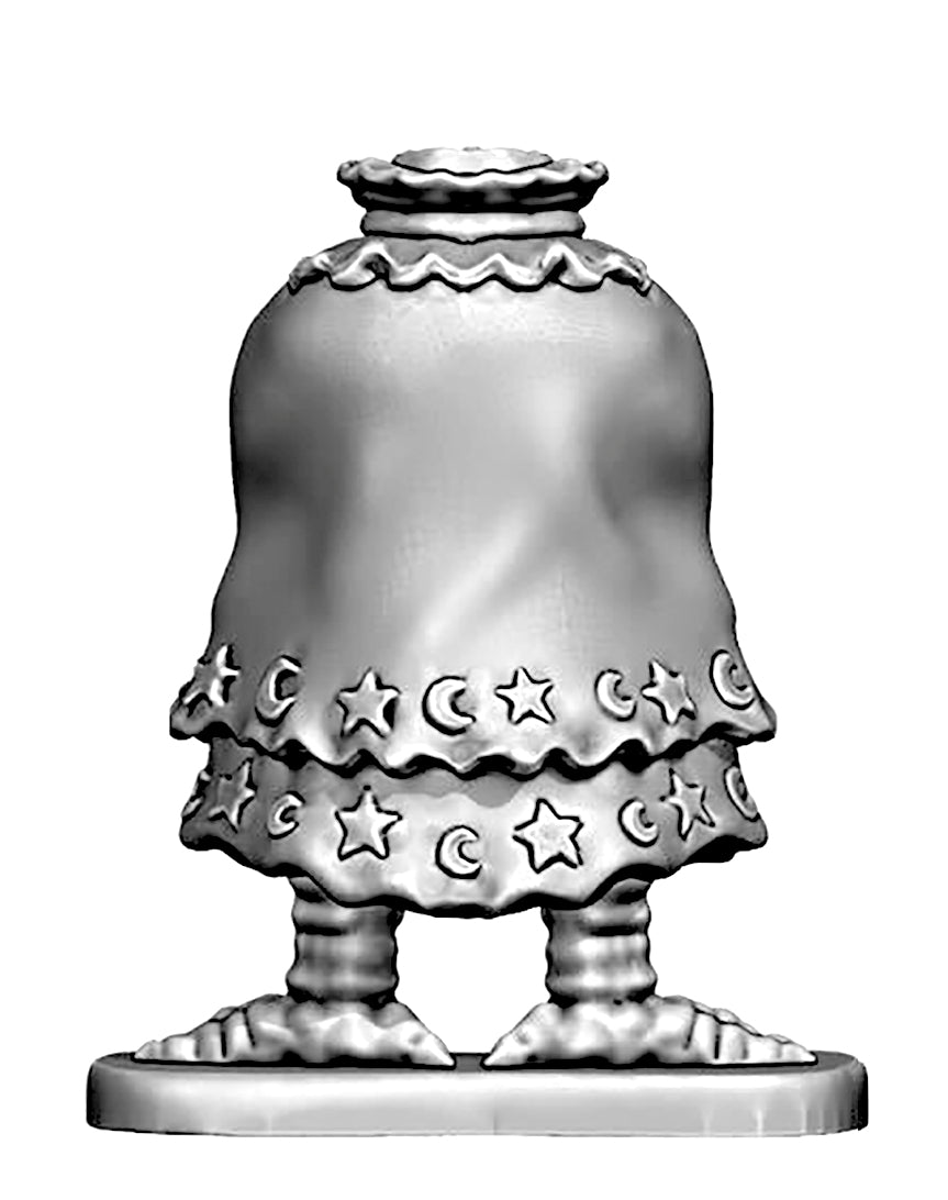 MINIATURE STL FILE - HALLOWEENER - HEADLESS TRICK OR TREATER
