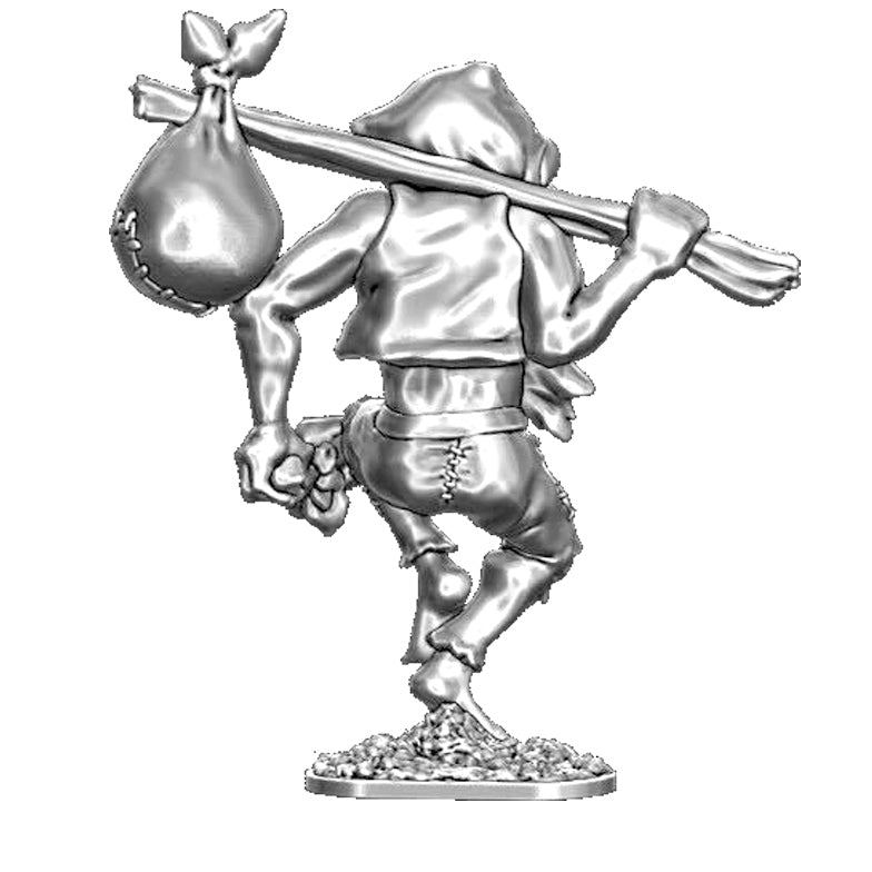 DUNGEON DEGENERATES MINIATURE STL FILE - MALINGERERS - THE FOOL