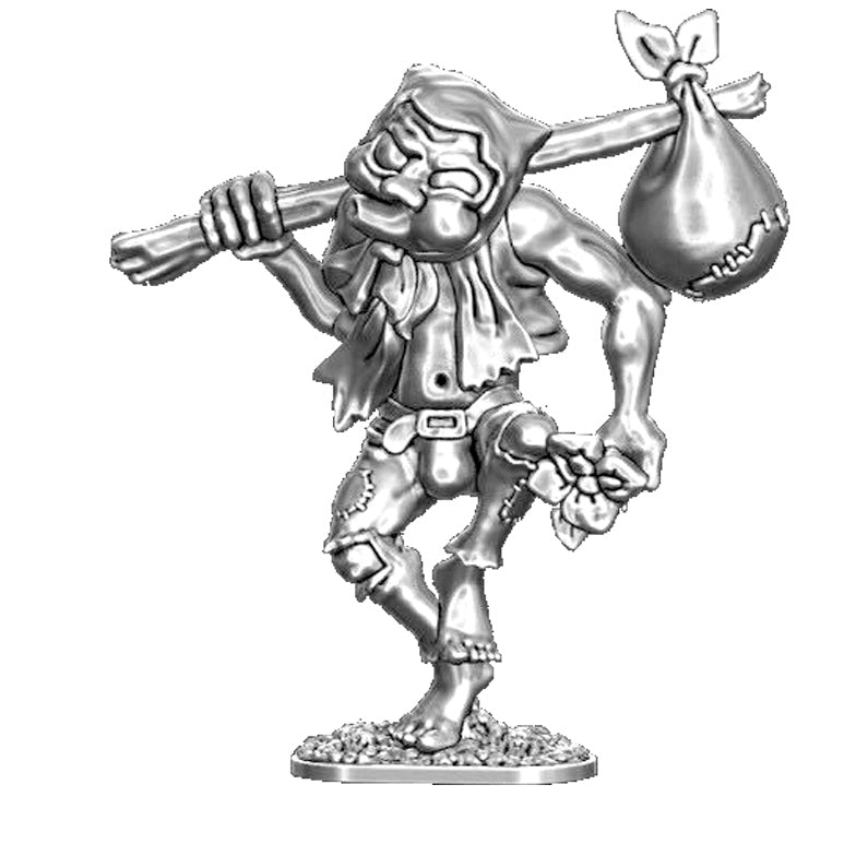 DUNGEON DEGENERATES MINIATURE STL FILE - MALINGERERS - THE FOOL