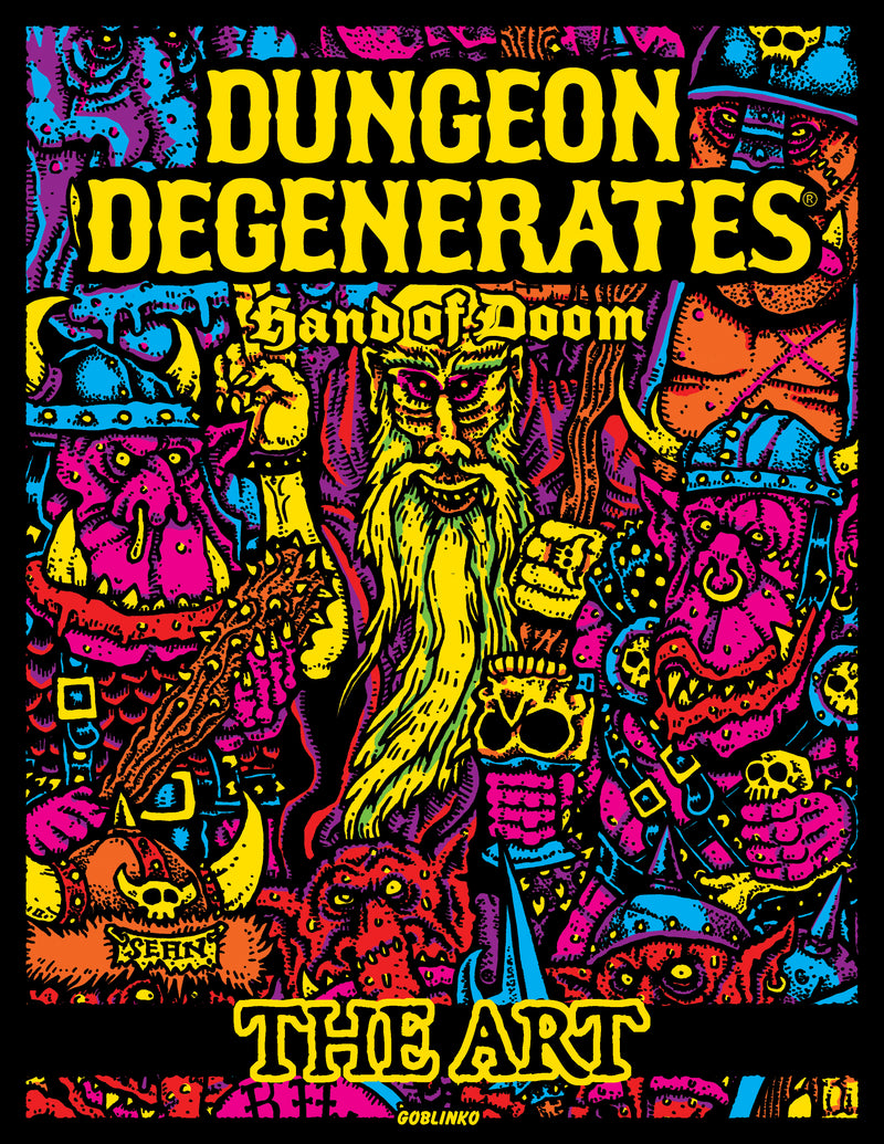 Dungeon Degenerates: The Art Book