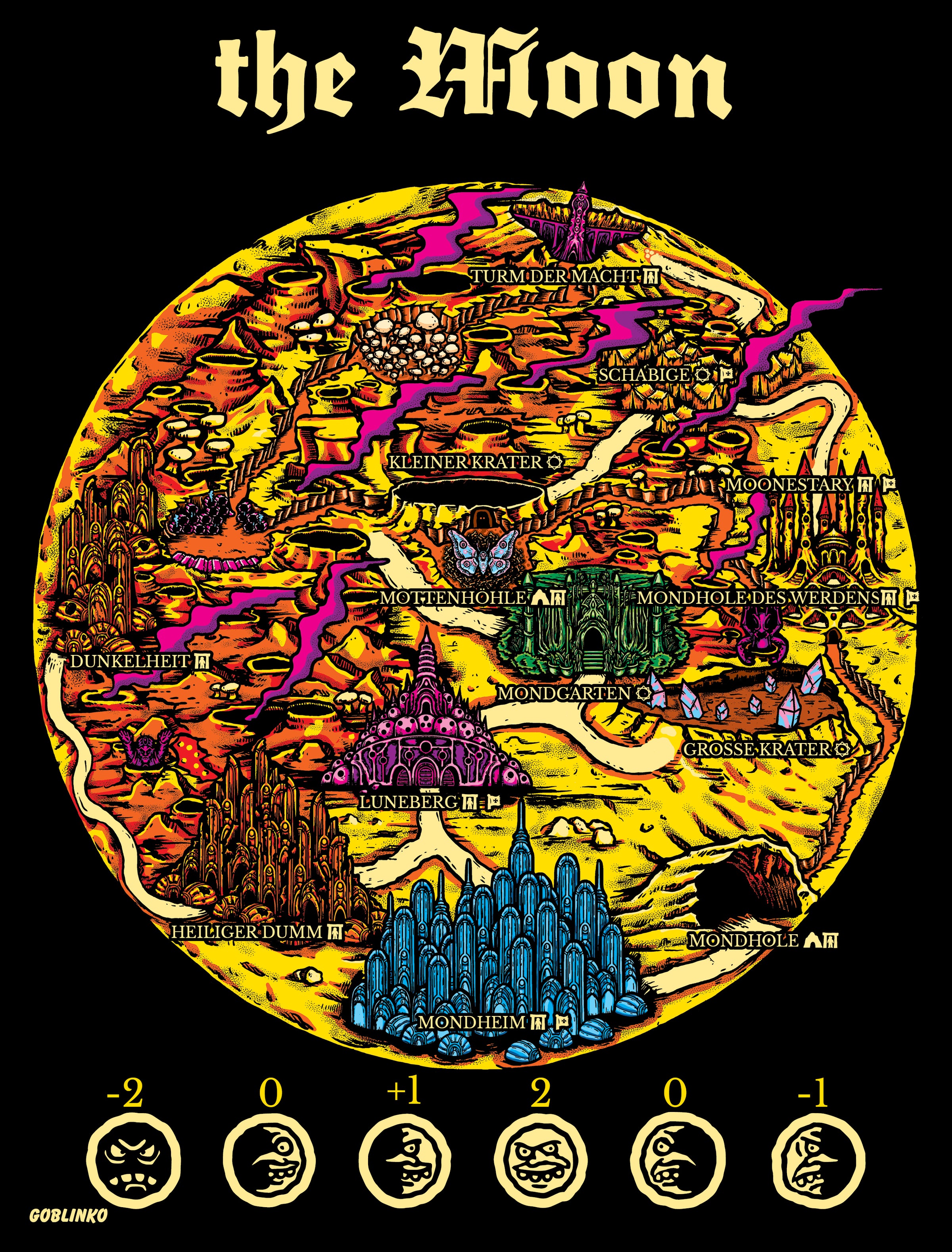 Moon Madness Expansion for DUNGEON DEGENERATES - HAND OF DOOM