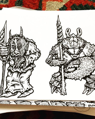 Monster Miniatures: Greasy Guys