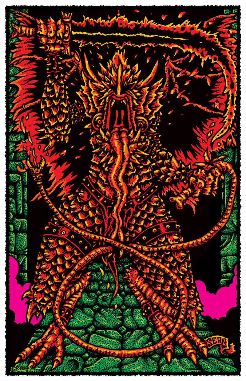 Balrog of Moria 11" x 17" Poster