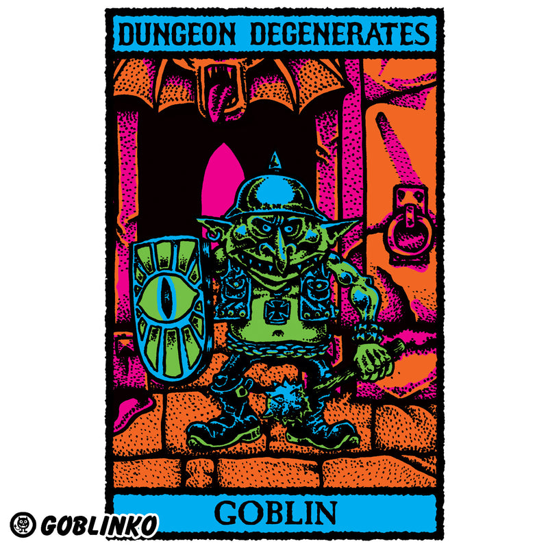 Dungeon Degenerates Poster - Goblin