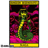 Dungeon Degenerates Poster - Naga