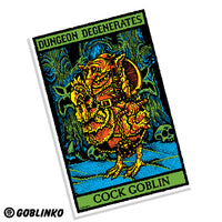 Dungeon Degenerates Poster - Cock Goblin