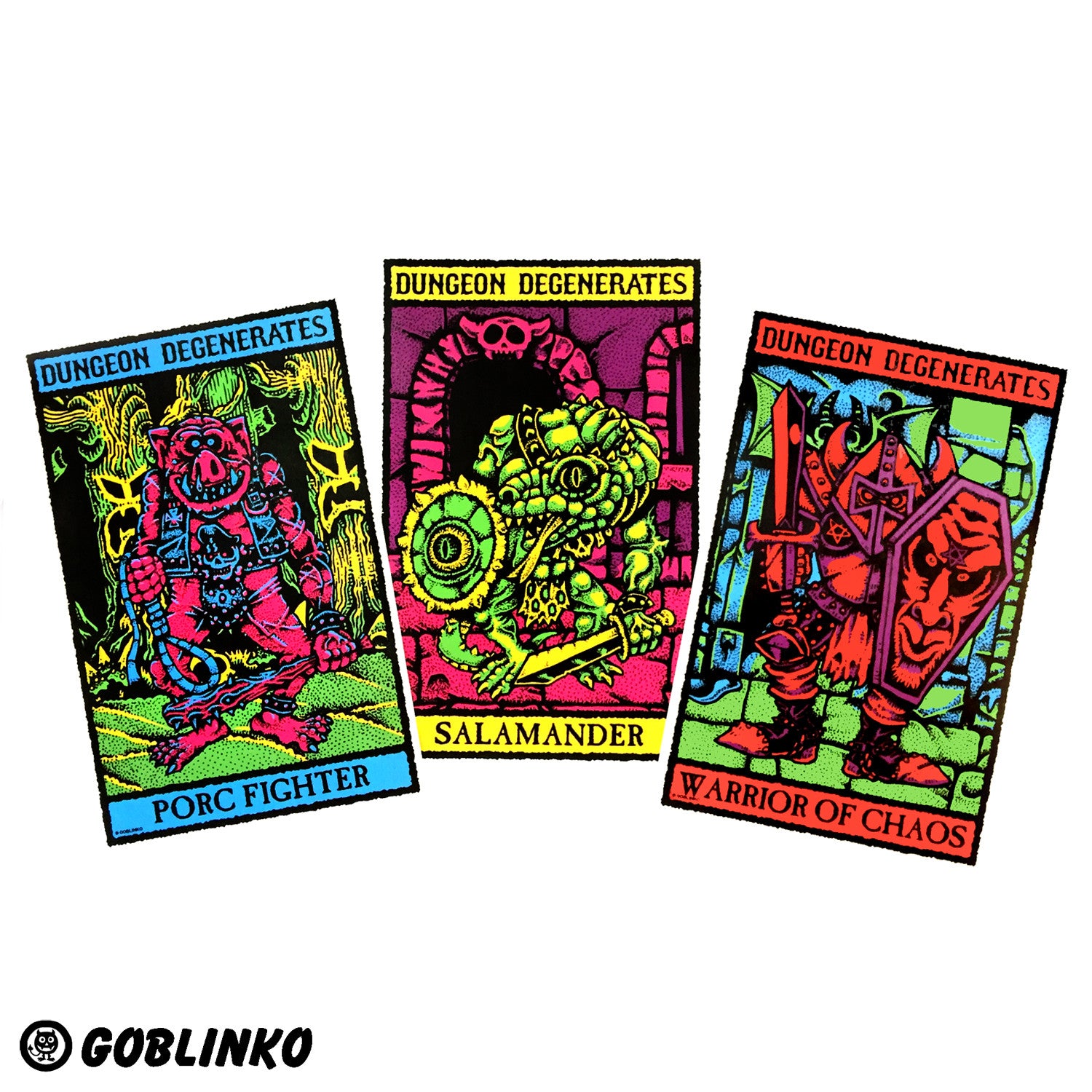 Dungeon Degenerates Poster - Salamander