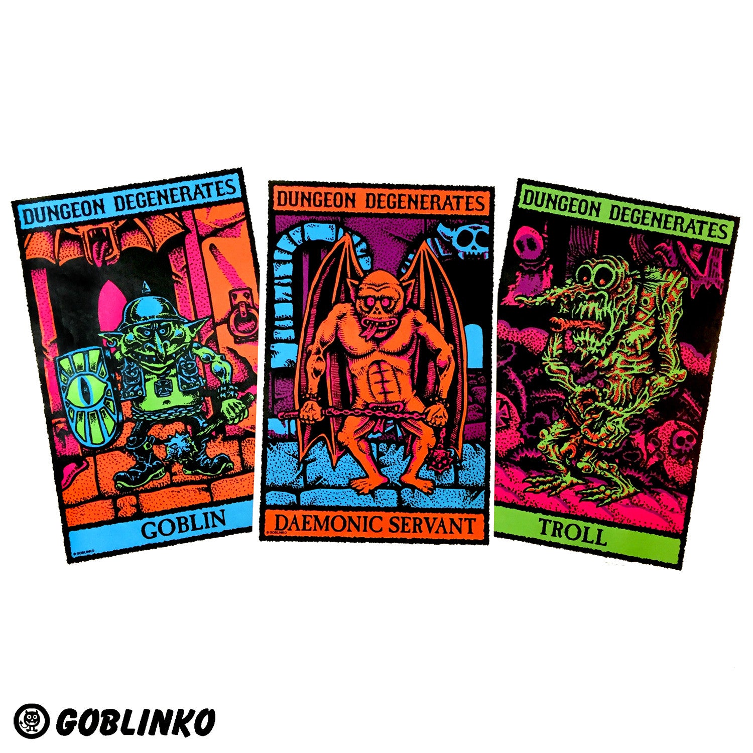 Dungeon Degenerates Poster - Troll