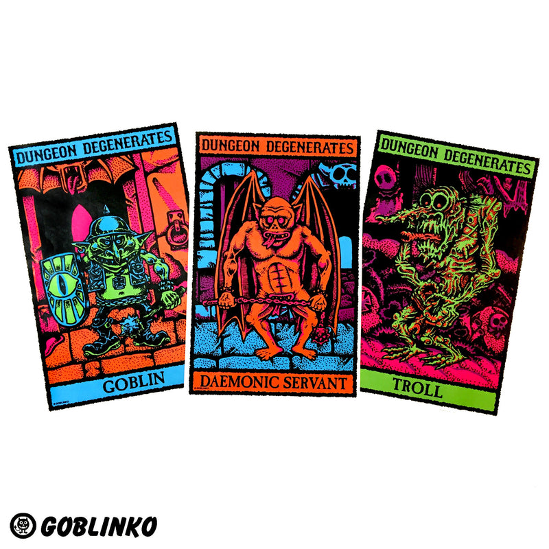 Dungeon Degenerates Poster - Troll