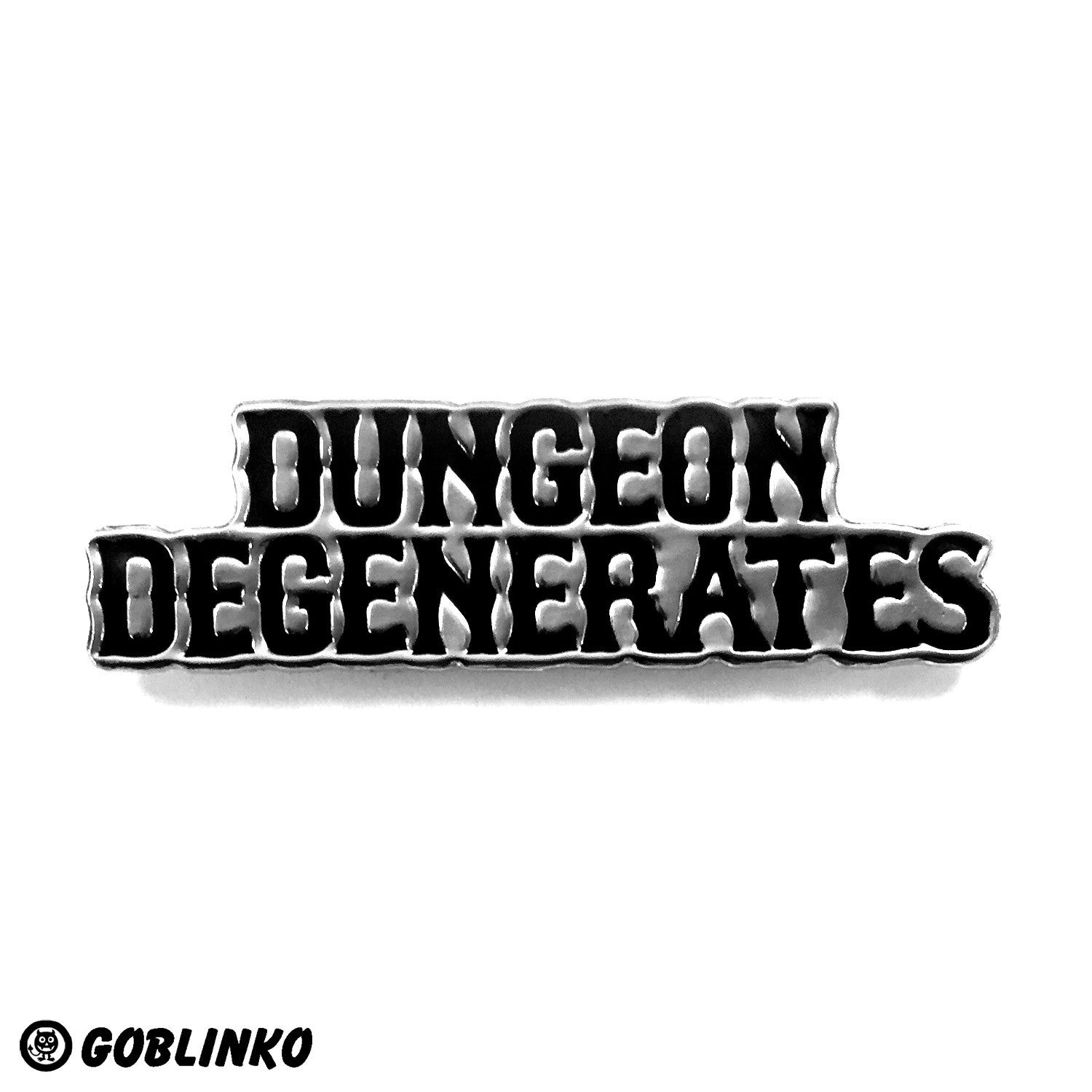 Dungeon Degenerates - Letters Pin