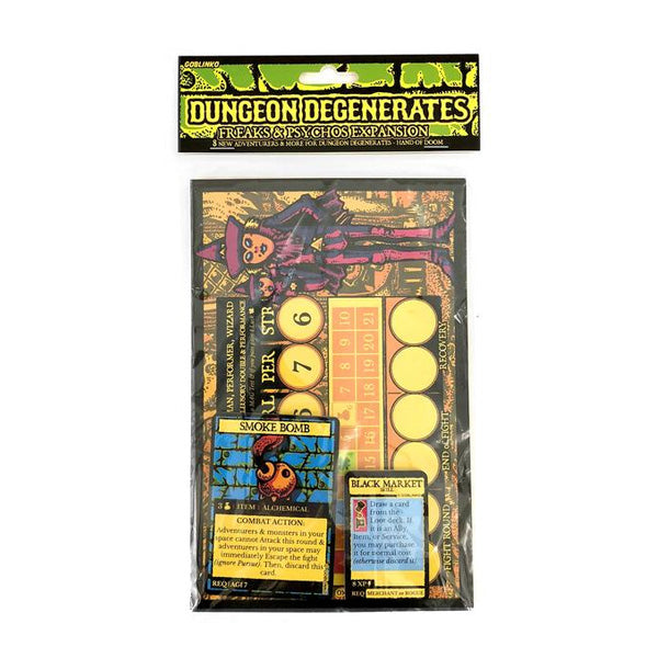 Dungeon Degenerates Freaks & Psychos Expansion