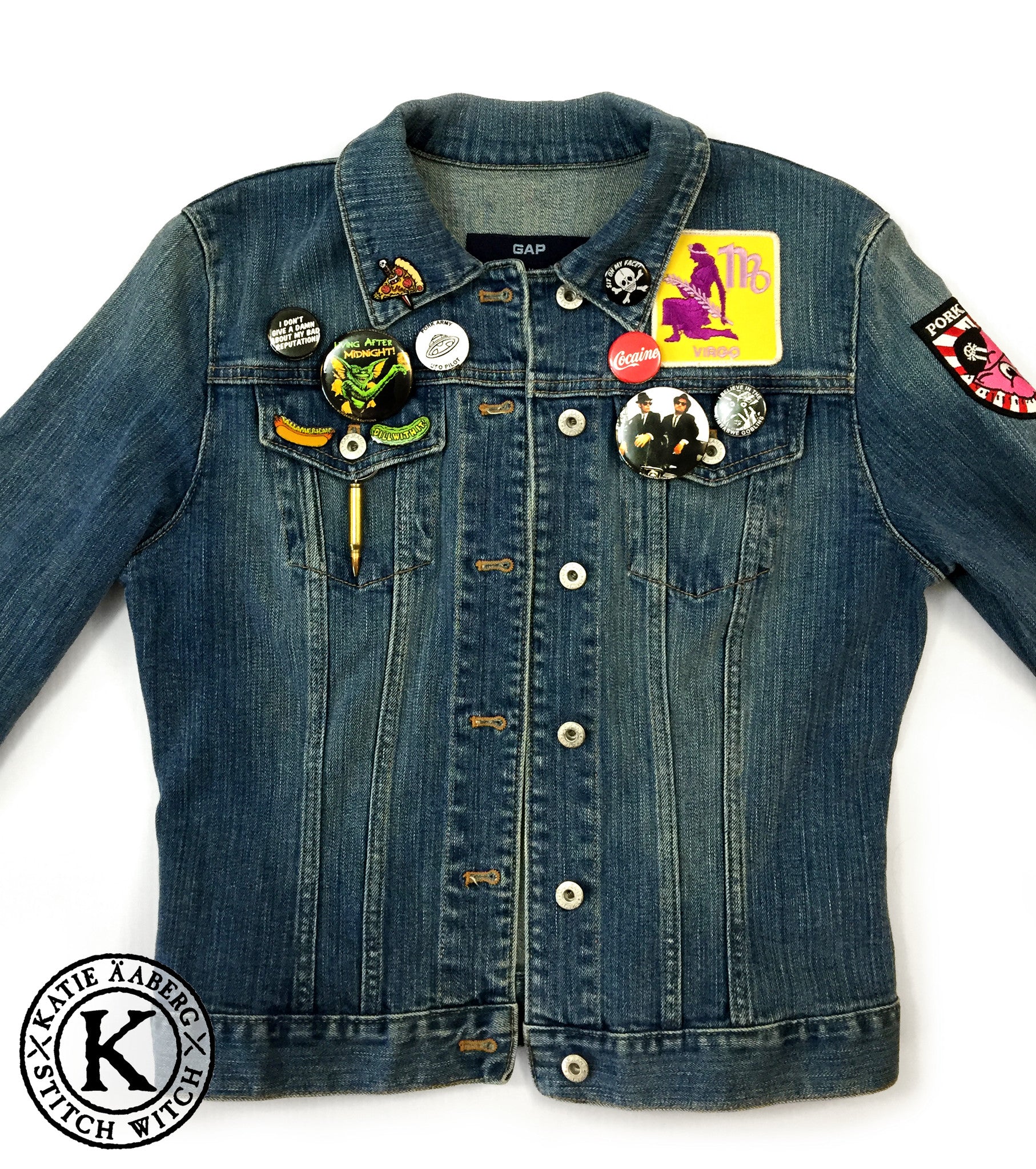 Stitch Witch - Fuck You - Pay Me - Custom Jacket – GOBLINKO