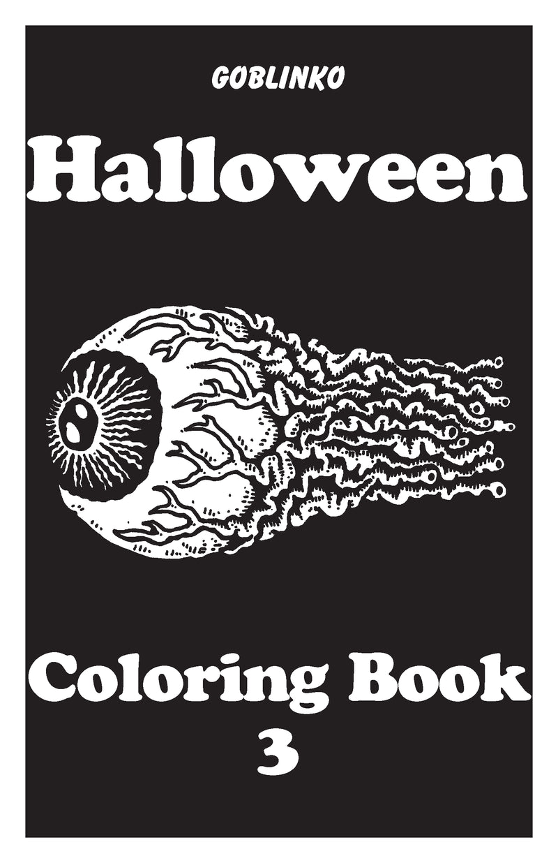 Halloween Coloring Book 3