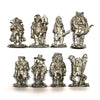 Dungeon Degenerates Adventurer Miniatures - Base Set - In Metal