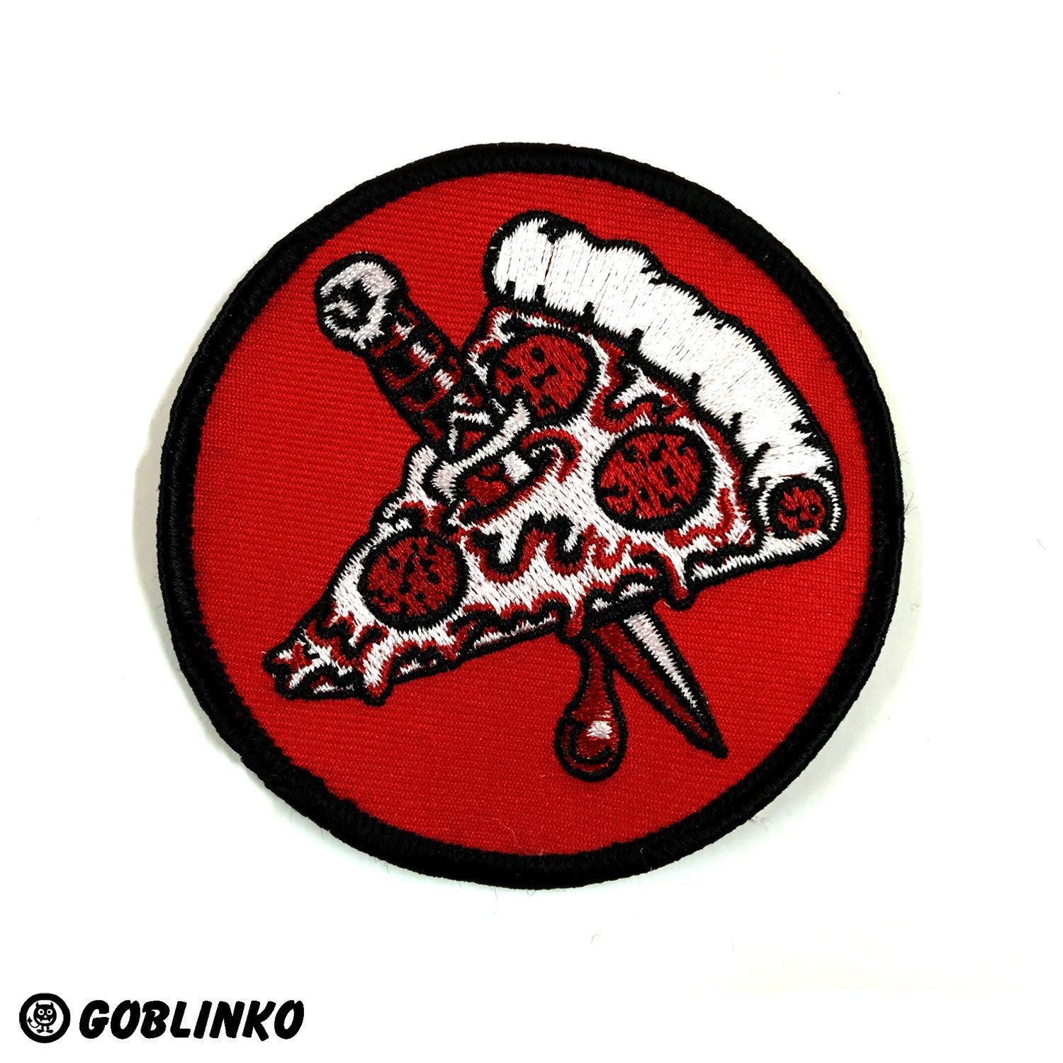 Pizza Knife Patch