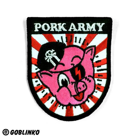 PORK Iron Cross - Pink