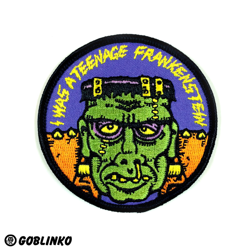 I Was A Teenage Frankenstein Patch