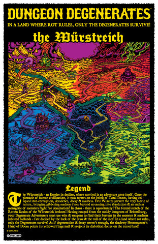 Dungeon Degenerates - Dungeon Punk Gang Poster