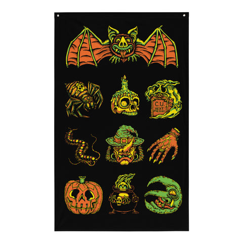 Halloween Decorations: Devils & Witches Garland