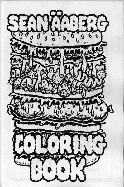 Sean Aaberg Weirdo Art Coloring Book #1