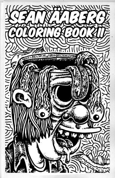 Sean Aaberg Weirdo Art Coloring Book #2
