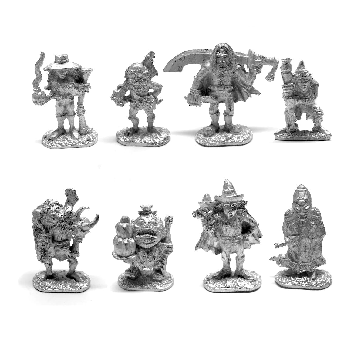 Dungeon Degenerates Adventurer Miniatures - Freaks & Psychos - In Meta ...