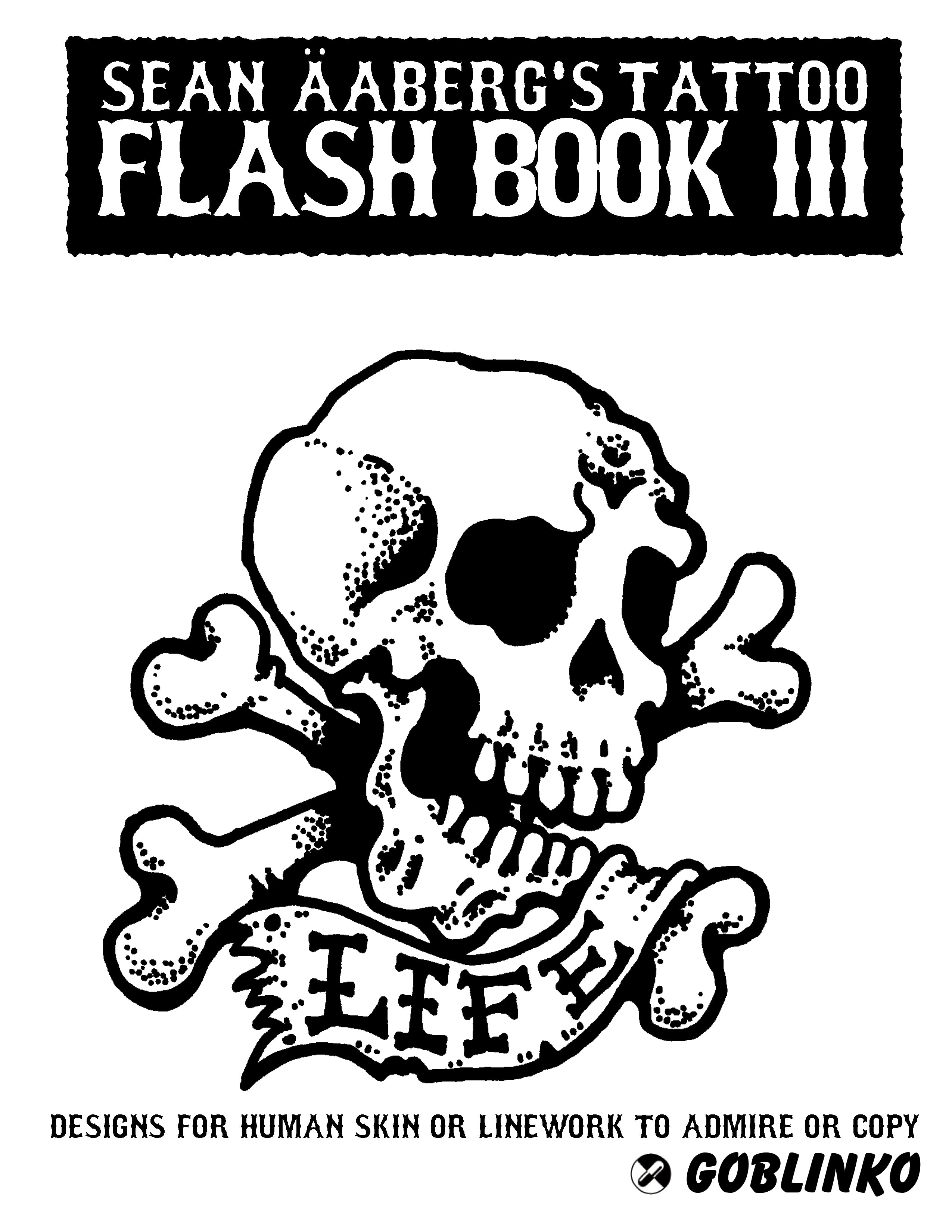 Sean Äaberg's Tattoo Flash Book III – GOBLINKO